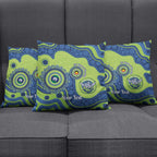 Canberra Raiders NAIDOC Week 2026 Personalised Pillow Cover 50 Years of Deadly Aboriginal Art