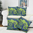 Canberra Raiders NAIDOC Week 2026 Personalised Pillow Cover 50 Years of Deadly Aboriginal Art