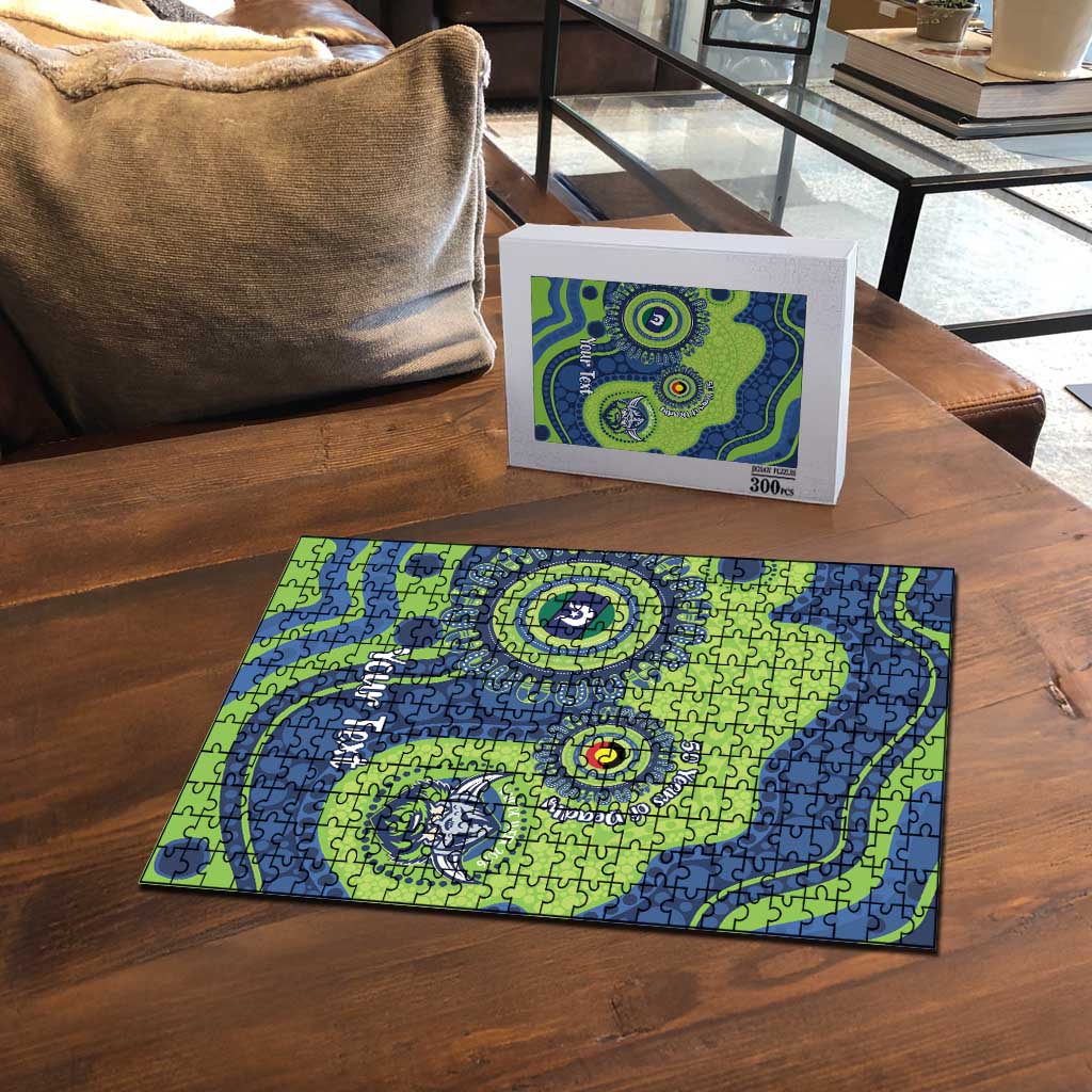 Canberra Raiders NAIDOC Week 2026 Personalised Puzzle 50 Years of Deadly Aboriginal Art