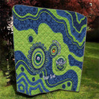 Canberra Raiders NAIDOC Week 2026 Personalised Quilt 50 Years of Deadly Aboriginal Art