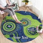 Canberra Raiders NAIDOC Week 2026 Personalised Round Carpet 50 Years of Deadly Aboriginal Art