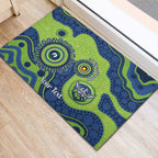 Canberra Raiders NAIDOC Week 2026 Personalised Rubber Doormat 50 Years of Deadly Aboriginal Art