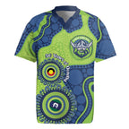 Canberra Raiders NAIDOC Week 2026 Personalised Rugby Jersey 50 Years of Deadly Aboriginal Art