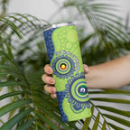Canberra Raiders NAIDOC Week 2026 Personalised Skinny Tumbler 50 Years of Deadly Aboriginal Art
