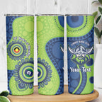 Canberra Raiders NAIDOC Week 2026 Personalised Skinny Tumbler 50 Years of Deadly Aboriginal Art