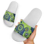 Canberra Raiders NAIDOC Week 2026 Personalised Slide Sandals 50 Years of Deadly Aboriginal Art
