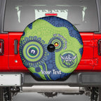 Canberra Raiders NAIDOC Week 2026 Personalised Spare Tire Cover 50 Years of Deadly Aboriginal Art