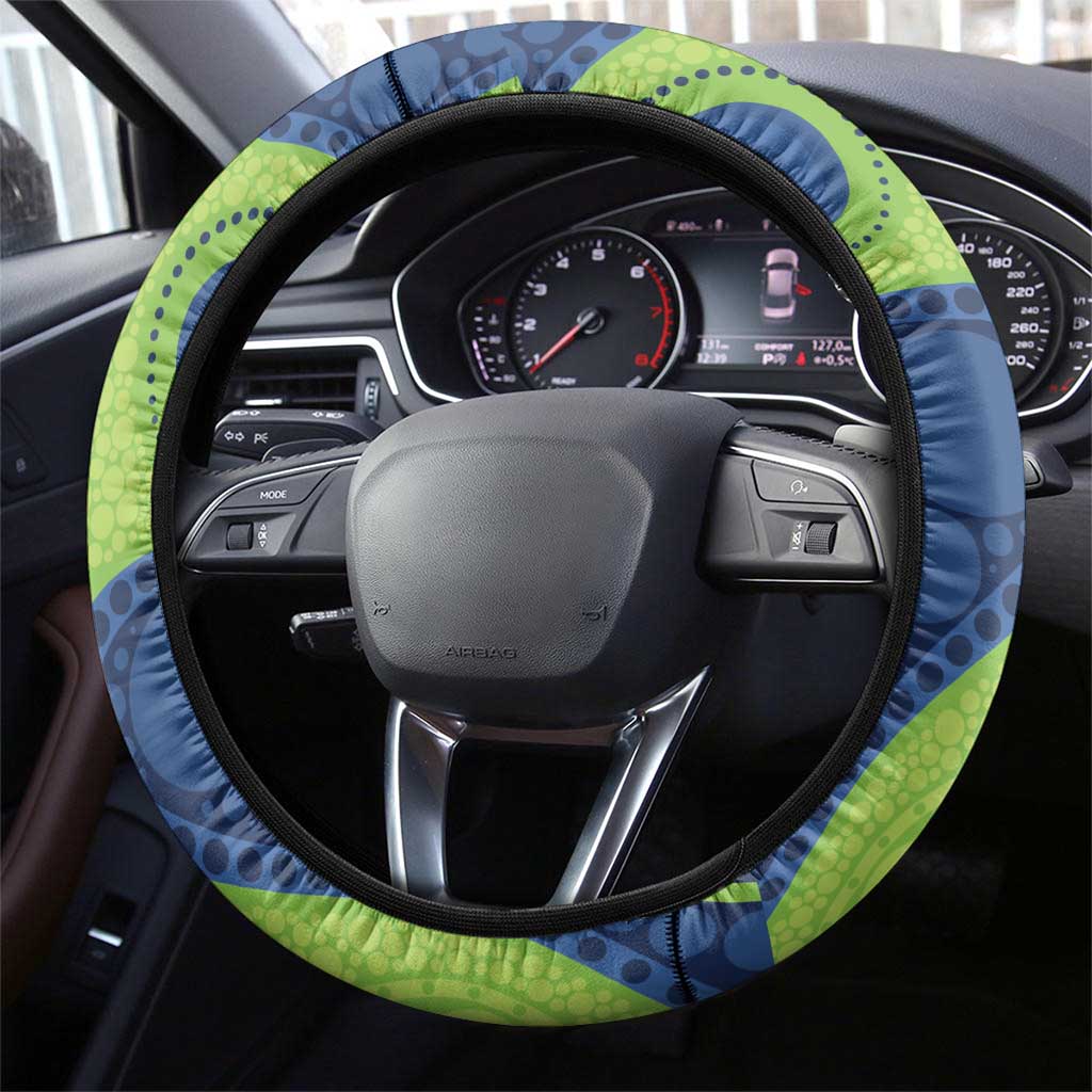 Canberra Raiders NAIDOC Week 2026 Steering Wheel Cover 50 Years of Deadly Aboriginal Art