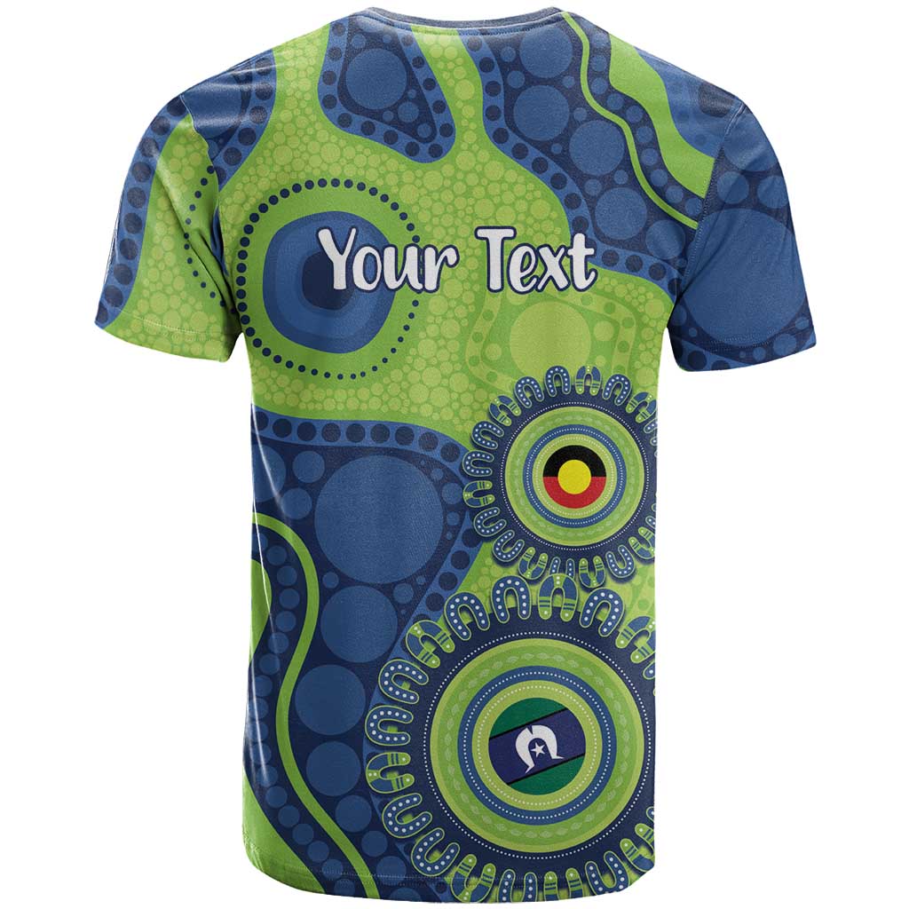 Canberra Raiders NAIDOC Week 2026 Personalised T Shirt 50 Years of Deadly Aboriginal Art