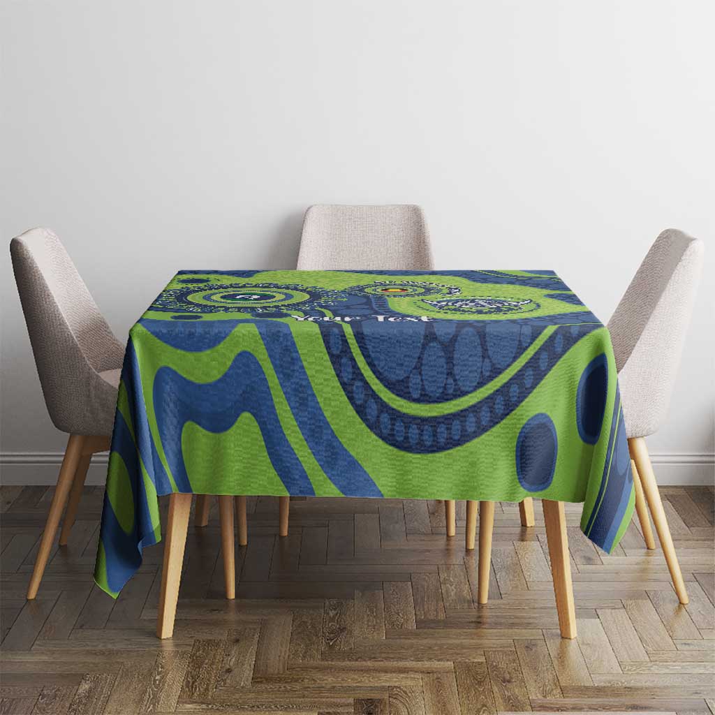 Canberra Raiders NAIDOC Week 2026 Personalised Tablecloth 50 Years of Deadly Aboriginal Art