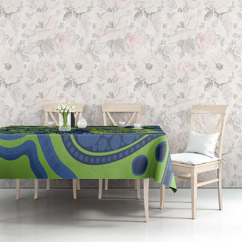 Canberra Raiders NAIDOC Week 2026 Personalised Tablecloth 50 Years of Deadly Aboriginal Art