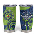 Canberra Raiders NAIDOC Week 2026 Personalised Tumbler Cup 50 Years of Deadly Aboriginal Art
