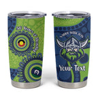 Canberra Raiders NAIDOC Week 2026 Personalised Tumbler Cup 50 Years of Deadly Aboriginal Art