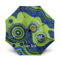 Canberra Raiders NAIDOC Week 2026 Personalised Umbrella 50 Years of Deadly Aboriginal Art