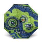Canberra Raiders NAIDOC Week 2026 Personalised Umbrella 50 Years of Deadly Aboriginal Art
