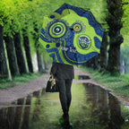 Canberra Raiders NAIDOC Week 2026 Personalised Umbrella 50 Years of Deadly Aboriginal Art