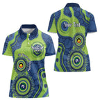Canberra Raiders NAIDOC Week 2026 Personalised Women Polo Shirt 50 Years of Deadly Aboriginal Art