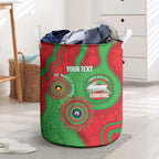 Rabbitohs NAIDOC Week 2026 Personalised Laundry Basket 50 Years of Deadly Aboriginal Art