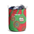 Rabbitohs NAIDOC Week 2026 Personalised Laundry Basket 50 Years of Deadly Aboriginal Art