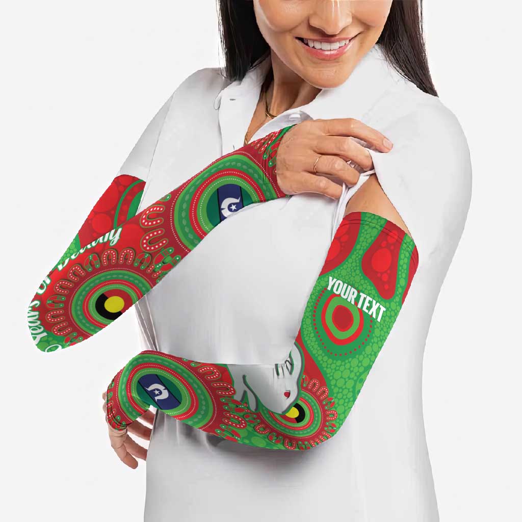Rabbitohs NAIDOC Week 2026 Personalised Arm Sleeves 50 Years of Deadly Aboriginal Art