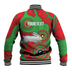 Rabbitohs NAIDOC Week 2026 Personalised Baseball Jacket 50 Years of Deadly Aboriginal Art