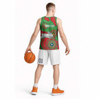 Rabbitohs NAIDOC Week 2026 Personalised Basketball Jersey 50 Years of Deadly Aboriginal Art