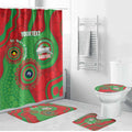 Rabbitohs NAIDOC Week 2026 Personalised Bathroom Set 50 Years of Deadly Aboriginal Art
