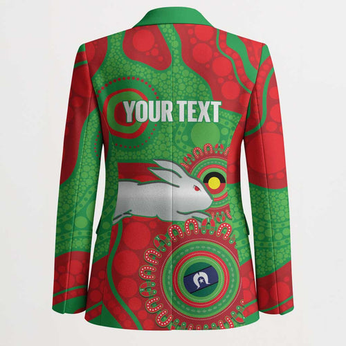 Rabbitohs NAIDOC Week 2026 Personalised Blazer 50 Years of Deadly Aboriginal Art