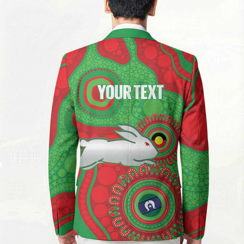 Rabbitohs NAIDOC Week 2026 Personalised Blazer 50 Years of Deadly Aboriginal Art
