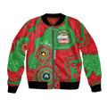 Rabbitohs NAIDOC Week 2026 Personalised Bomber Jacket 50 Years of Deadly Aboriginal Art