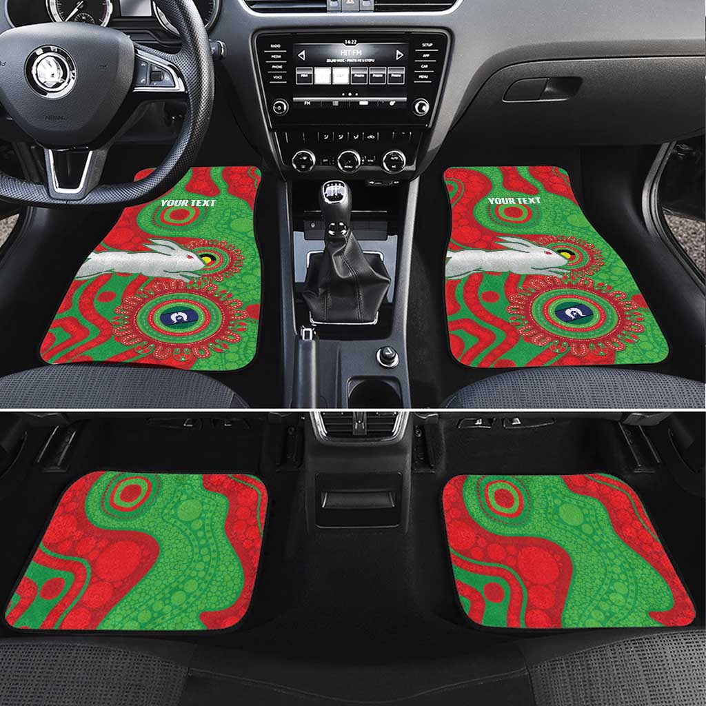 Rabbitohs NAIDOC Week 2026 Personalised Car Mats 50 Years of Deadly Aboriginal Art