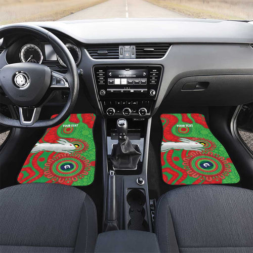 Rabbitohs NAIDOC Week 2026 Personalised Car Mats 50 Years of Deadly Aboriginal Art
