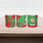 Rabbitohs NAIDOC Week 2026 Personalised Ceramic Mug 50 Years of Deadly Aboriginal Art