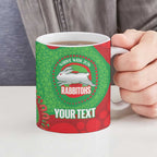 Rabbitohs NAIDOC Week 2026 Personalised Ceramic Mug 50 Years of Deadly Aboriginal Art