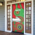 Rabbitohs NAIDOC Week 2026 Personalised Door Cover 50 Years of Deadly Aboriginal Art