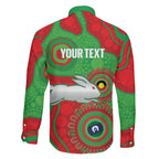Rabbitohs NAIDOC Week 2026 Personalised Family Matching Mermaid Dress and Hawaiian Shirt 50 Years of Deadly Aboriginal Art