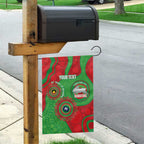 Rabbitohs NAIDOC Week 2026 Personalised Garden Flag 50 Years of Deadly Aboriginal Art