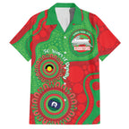 Rabbitohs NAIDOC Week 2026 Personalised Hawaiian Shirt 50 Years of Deadly Aboriginal Art