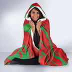 Rabbitohs NAIDOC Week 2026 Personalised Hooded Blanket 50 Years of Deadly Aboriginal Art