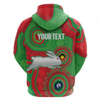 Rabbitohs NAIDOC Week 2026 Personalised Hoodie 50 Years of Deadly Aboriginal Art
