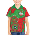 Rabbitohs NAIDOC Week 2026 Personalised Kid Hawaiian Shirt 50 Years of Deadly Aboriginal Art