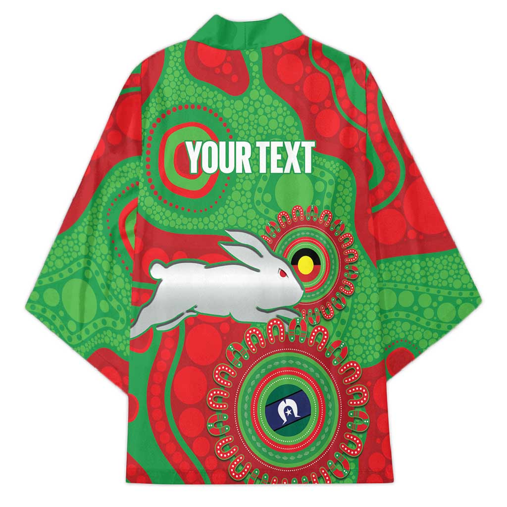 Rabbitohs NAIDOC Week 2026 Personalised Kimono 50 Years of Deadly Aboriginal Art
