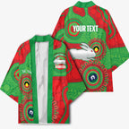 Rabbitohs NAIDOC Week 2026 Personalised Kimono 50 Years of Deadly Aboriginal Art