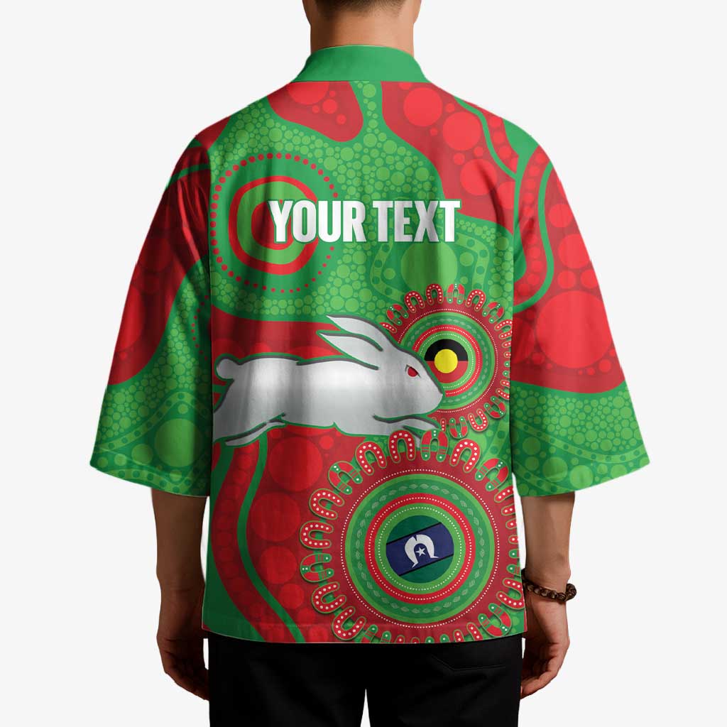 Rabbitohs NAIDOC Week 2026 Personalised Kimono 50 Years of Deadly Aboriginal Art