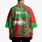Rabbitohs NAIDOC Week 2026 Personalised Kimono 50 Years of Deadly Aboriginal Art