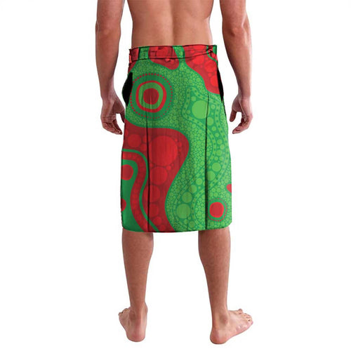 Rabbitohs NAIDOC Week 2026 Personalised Lavalava 50 Years of Deadly Aboriginal Art