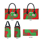 Rabbitohs NAIDOC Week 2026 Personalised Leather Bag 50 Years of Deadly Aboriginal Art