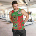 Rabbitohs NAIDOC Week 2026 Personalised Men Tank Top 50 Years of Deadly Aboriginal Art