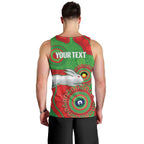 Rabbitohs NAIDOC Week 2026 Personalised Men Tank Top 50 Years of Deadly Aboriginal Art