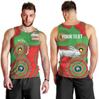 Rabbitohs NAIDOC Week 2026 Personalised Men Tank Top 50 Years of Deadly Aboriginal Art